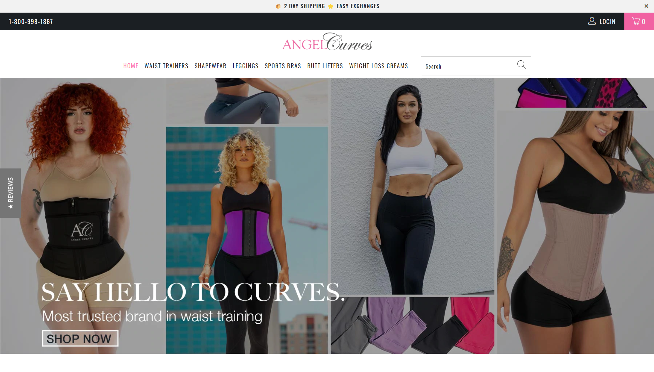 AngelCurves is one of the Shopify stores that is using SocialPhotos