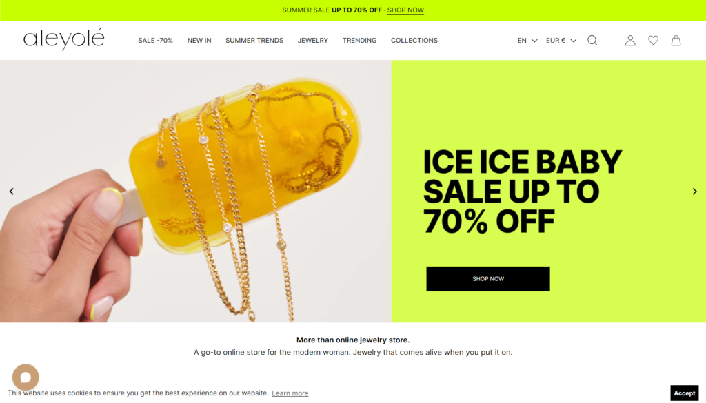 Best Shopify stores in Europe